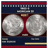 1902-s Morgan Dollar $1 ms64 SEGS