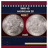 1901-o Morgan Dollar $1 Grades ms63