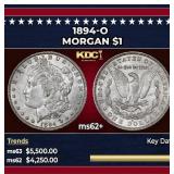 1894-o Morgan Dollar $1 ms62+ USCG
