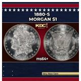 1880-s Morgan Dollar $1 Grades ms64+