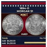 1894-o Morgan Dollar $1 ms62+ USCG