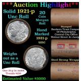 Full solid date 1921-p Uncirculated Morgan silver