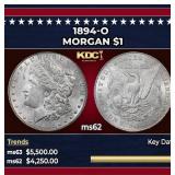 1894-o Morgan Dollar $1 ms62 USCG