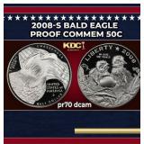2008-s Bald Eagle Proof Modern Commem Half Dollar