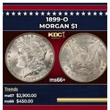 1899-o Morgan Dollar $1 ms66+ SEGS