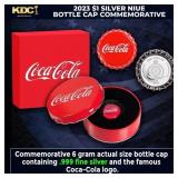 2023 1 Niue Coca Cola Bottle Cap Commerative Coin