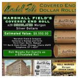 Rare Green Level MARSHALL FIELDS Circ Morgan $1 Ro