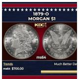 1879-o Morgan Dollar $1 Grades ms64