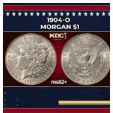 1904-o Morgan Dollar $1 Grades ms62+