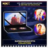 2 Coin Krypto The Superdog & Superman, James Gunn