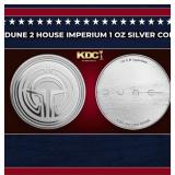 Dune 2 House Imperium 1 oz Silver Coin Round
