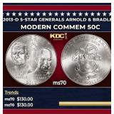 2013-d 5-Star Generals Arnold & Bradley Modern Com