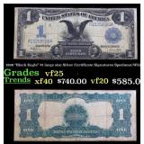 1899 $1 large size Silver Certificate "Black Eagle