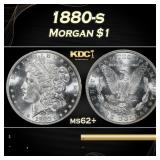1880-s Morgan Dollar $1 Grades ms62+