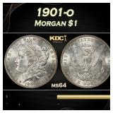 1901-o Morgan Dollar $1 Grades ms64