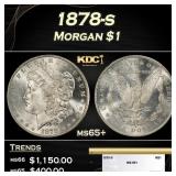 1878-s Morgan Dollar $1 ms65+ SEGS