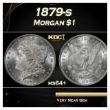 1879-s Morgan Dollar $1 Grades ms64+