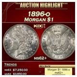 1896-o Morgan Dollar $1 ms62+ USCG