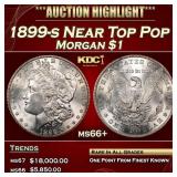 1899-s Morgan Dollar $1 ms66+ SEGS