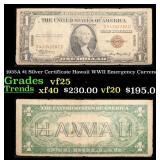 1935A $1 Silver Certificate Hawaii WWII Emergency