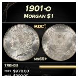 1901-o Morgan Dollar $1 Grades ms65+