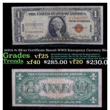 1935A $1 Silver Certificate Hawaii WWII Emergency