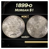 1899-o Morgan Dollar $1 Grades ms62+