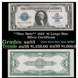 **Star Note** 1923  $1 large size Silver Certifica