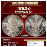 1882-o Morgan Dollar $1 ms66+ SEGS