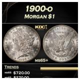 1900-o Morgan Dollar $1 Grades ms65+