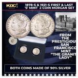 1878-s & 1921-s First & Last 