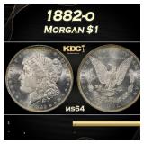 1882-o Morgan Dollar $1 Grades ms64