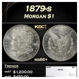1879-s Morgan Dollar $1 ms66+ SEGS