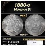1880-o Morgan Dollar $1 ms63+ SEGS