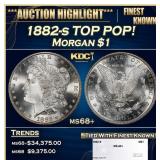 1882-s Morgan Dollar TOP POP! $1 ms68+ SEGS