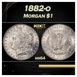 1882-o Morgan Dollar $1 Grades ms64