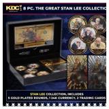 The Great Stan Lee Tribute Collection 5 Gold Plate
