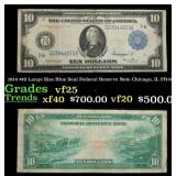 1914 $10 Large Size Blue Seal Federal Reserve Note