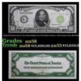 1934A $1000 Green Seal Federal Reserve Note Presid