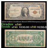 1935A $1 Silver Certificate Hawaii WWII Emergency