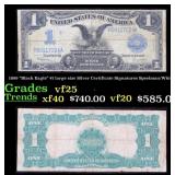 1899 $1 large size Silver Certificate "Black Eagle