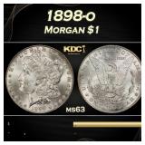 1898-o Morgan Dollar $1 Grades ms63