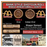 Lincoln Wheat Cent 1c Mixed Roll Orig Brandt McDon
