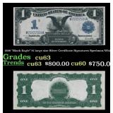 1899 Speelman/White $1 large size Silver Certifica