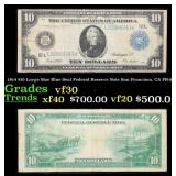 1914 $10 Large Size Blue Seal Federal Reserve Note