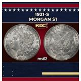 1921-s Morgan Dollar $1 Grades ms62