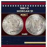 1881-o Morgan Dollar $1 Grades ms62