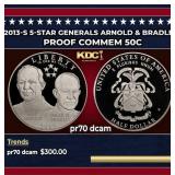 2013-S 5-Star Generals Arnold & Bradley Proof Mode