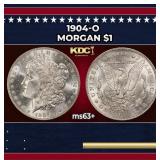 1904-o Morgan Dollar $1 Grades ms63+