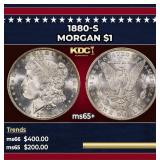 1880-s Morgan Dollar $1 Grades ms65+